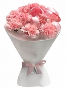 Pink Carnations, bouquets from 9 to 101
