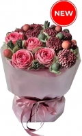 Chocolate flowers bouquet, 3 options