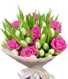 Tulips & Pink Roses, 3 options