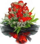 The Red Roses Memorial Bouquet