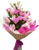 Dawn - Beautiful Pink 3 sizes bouquet