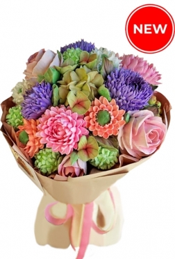 Dessert Zephyr Boquet with Asters, 5 sizes