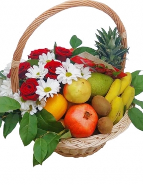 Fruits (3 kilos) & Roses