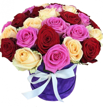 White, Pink, Red: from 9 roses to 51