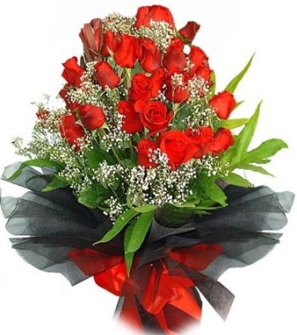 The Red Roses Memorial Bouquet