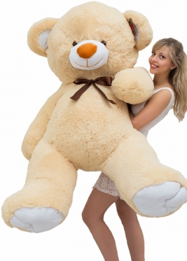 Кремовый Мишка  160-170 cм