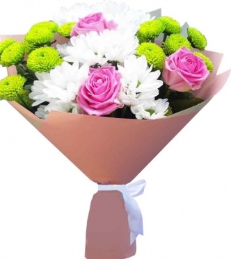 Хорошее настроение - недорогой букет